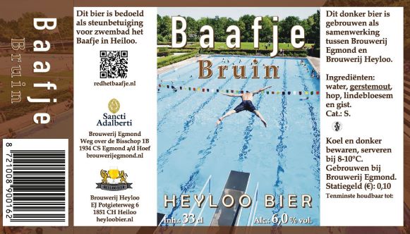 Baafje Bruin etiket